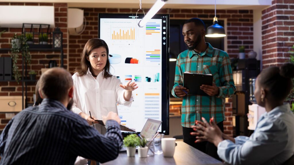 Leadership performance during market shifts is guided by core values and strategic decision making